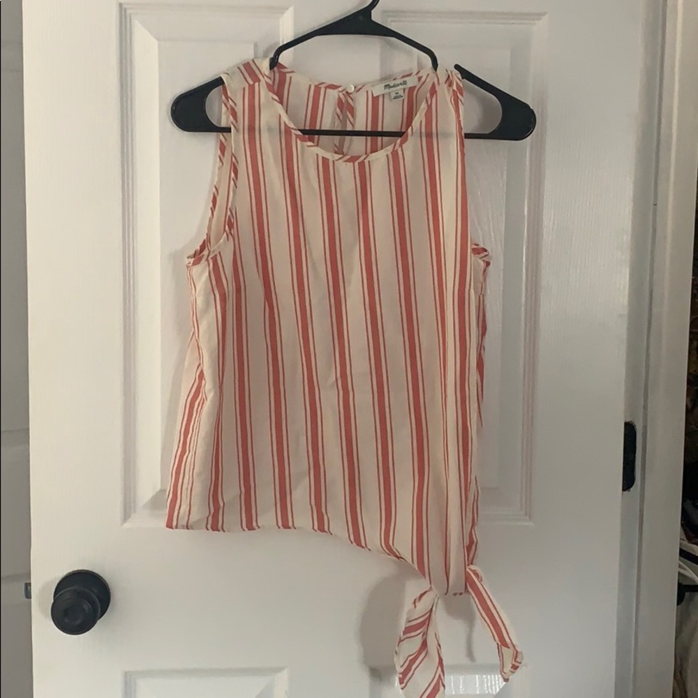 Madewell side tie tank